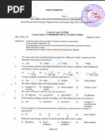 Cet308 Comprehensive Course Work, May 2023