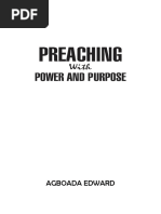 Preaching With Power and Purpose