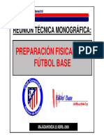 Planificacion en El Futbol Base