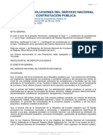 Codificación Resoluciones Sercop (Actualizada A 104)