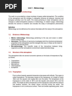 Meteorology Climatology and Geography AEM 101