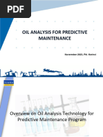 Oil Analysis For Predictive Maintenance