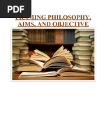 Framing Philosophy Alms and Objective