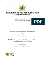 2022 Budget Highlights