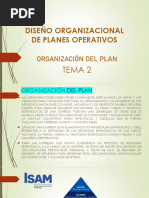 Diseño Organizacional de Planes Operativos2