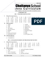 CBSE IX Worksheet Key 2023-24