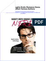 PDF N E R D Naughty Erotic Romance Doms 1st Edition Various Authors All Chapter