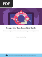 Competitor Benchmarking Smart Insights