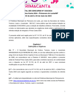 Edital de Concurso #Xxx/2024 Festival Prima Canta 2024 - Primavera Do Leste/MT de 30 de Abril A 04 de Maio de 2024