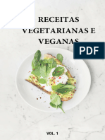 E-Book - Receitas Vegetarianas e Veganas