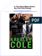 Dơnload The Master The Game Maker Book 2 Kresley Cole Cole Kresley Full Chapter