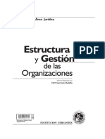 Estructura y Gestion de Las Organizaciones