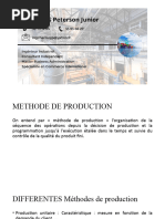 Mode Et Methode de Production