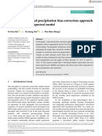 Meteorological Applications - 2021 - Hu - Deep Learning Based Precipitation Bias Correction Approach For Yin He Global