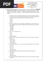 CFC 2309 Maths Stats LR - Question Paper