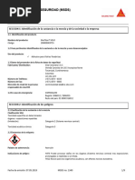 Hoja de Seguridad Sika Titan