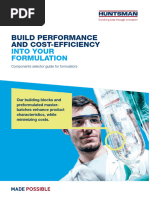 Huntsman Selector Guide For Formulators