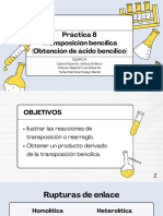 Práctica 8 Transposición Bencílica