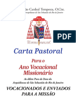 Carta Pastoral Orani João Tempesta 2022