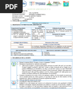 Sesión de Aprendizaje N Tutoria 11-10-23