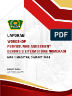 Laporan Workshop Penyusunan Asessment Berbasisi Literasi Dan Numerasi