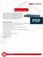 Datasheet of DS-3E0109P-EC 8-Port 100 Mbps Long-Range Unmanaged PoE Switch