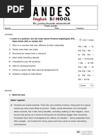 Final English Test