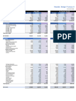 20XY-07 Monthly Budget Variance Report - July