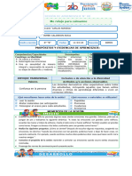 Sesión de Aprendizaje N 11-04-24