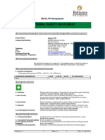 MSDS Repol PP Homopolymer