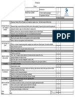 5S - Checklist - Office Revised