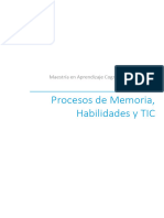 Procesos de Memoria, Habilidades y TIC