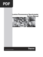 Flourescence Spectrometer Service Manual