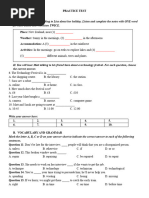 Full Test - Practice