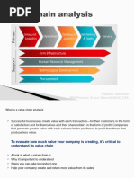 Value Chain Analysis