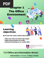 Chapter 1 - The Office Environment