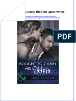 Get Bought To Carry His Heir Jane Porter PDF Full Chapter