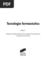 Tecnología Farmacéutica I