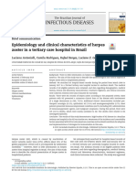 Infectious Diseases: Epidemiology and Clinical Characteristics of Herpes Zoster in A Tertiary Care Hospital in Brazil