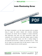 Ultimate Plasticating Screw - Updated 3.2023