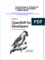 Get OpenShift For Developers: A Guide For Impatient Beginners 2nd Edition Joshua Wood PDF Full Chapter