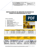 PTS Marc 105 Instalación Kit de Arrastre en Sistema de Avance Pv-351e