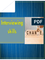 Interviewing Skills 2023-2024