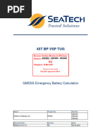 P6646-514-01-X-A0 GMDSS Emergency Battery Calculation-BV