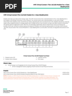 Hpe Virtual Connect Flex 10 10D Module For C Class BladeSystem