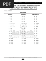 AIATS For First Step JEE (ADV) - PH 1 To 4 - Test-4A&3A - P2 - Code-B - Sol - 24-03-2024