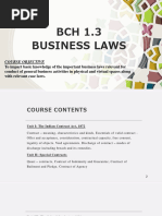 Business Law Unit 1