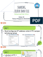 P3. Sharing Folder Dan File