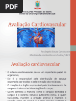 AvaliaÃ Ã o Cardiovascular