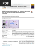 Wearable High-Performance Supercapacitors Based On Ni-Coated Cotton Textile With Low-Crystalline Ni-Al Layered Double Hydroxide Nanoparticles